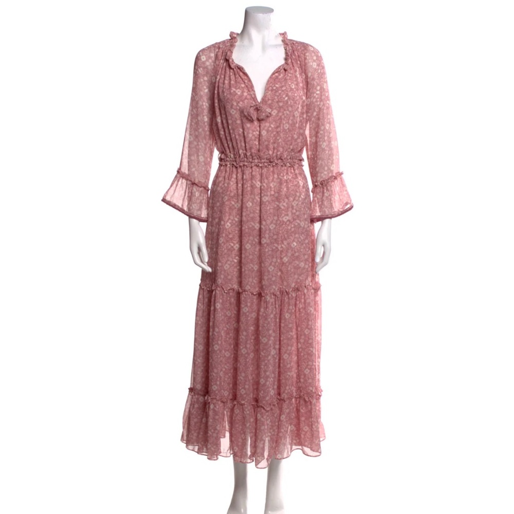MISA LOS ANGELES
Floral Print Long Dress